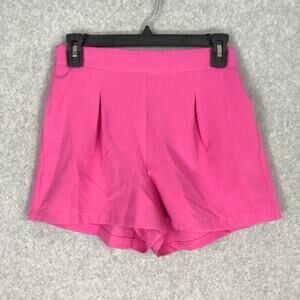 Sincerely Jules Shorts Small Pink Pleated‎ Career Church Preppy Academia Dressy